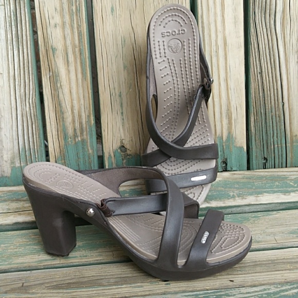 CROCS Shoes - 10/$30 Crocs Like New Multi Straps Sandals